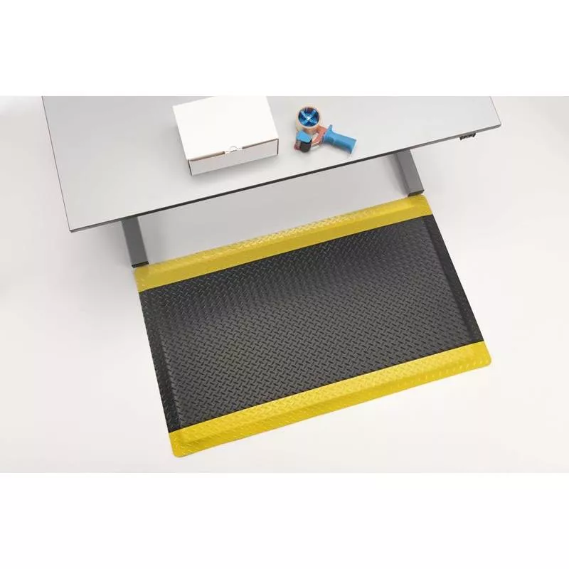 MATTA COMFORT DECK SVART/GUL