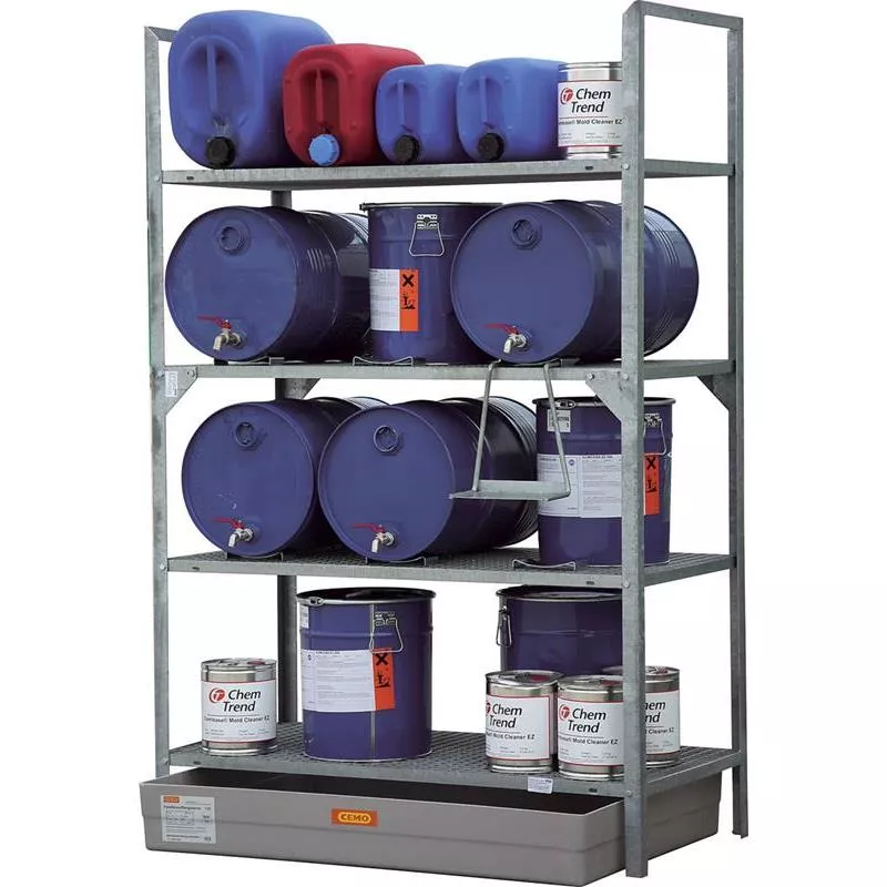 MILJÖHYLLA SMÅ BEHÅLLARE GALV