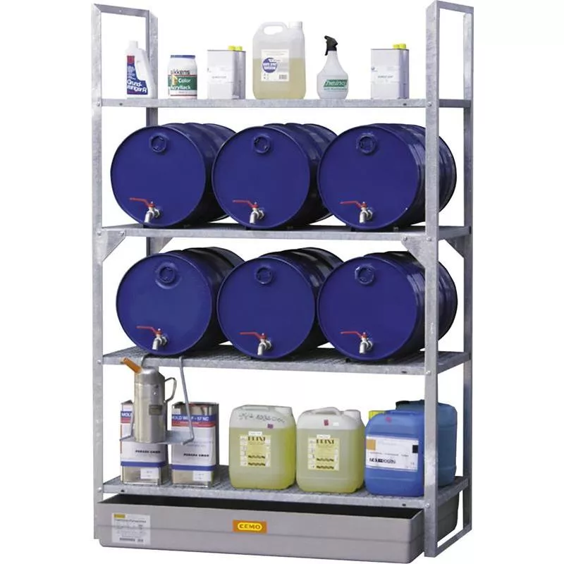 MILJÖHYLLA SMÅ BEHÅLLARE GALV