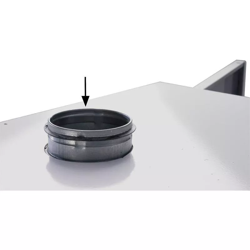 MILJÖSKÅP VIT RAL 9010