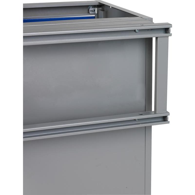 PÅBYGGNADSRAM GRÅ RAL7037