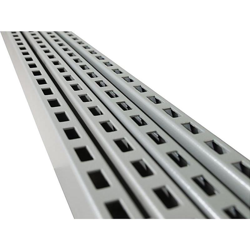 PELARE PERFORERAD GRÅ RAL7037