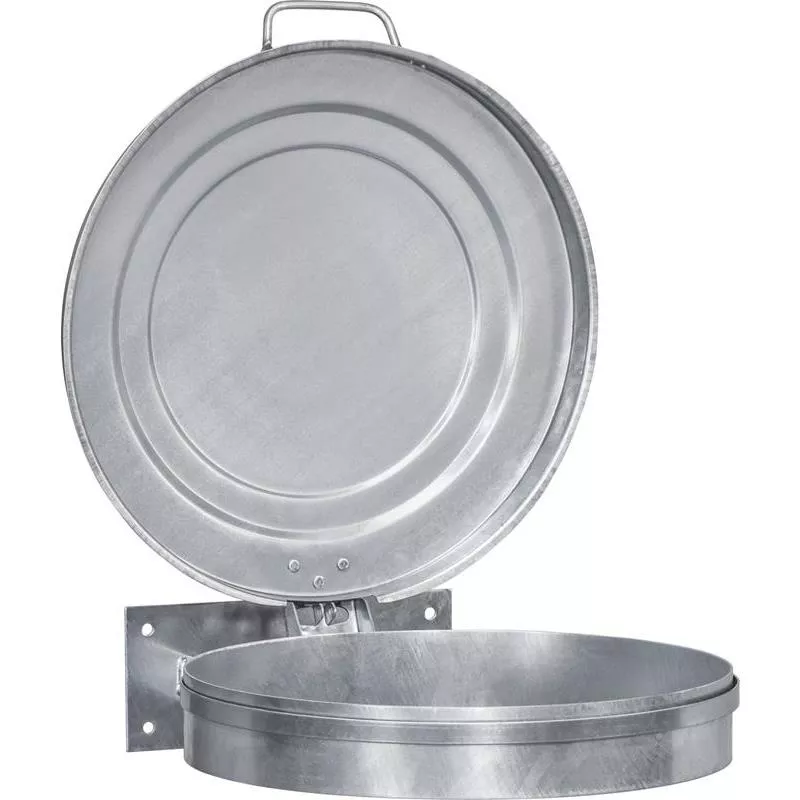 SÄCKHÅLLARE GALV VÄGG MED LOCK