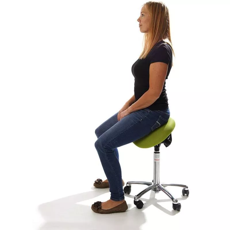 SADELSTOL DALTON PU SVART