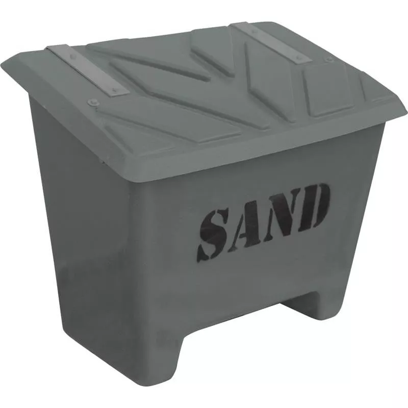 SANDBEHÅLLARE GRÅ 130L