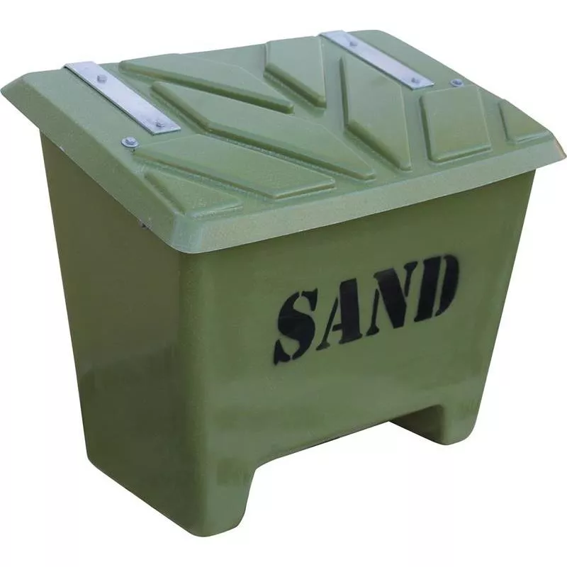 SANDBEHÅLLARE GRÖN 130L