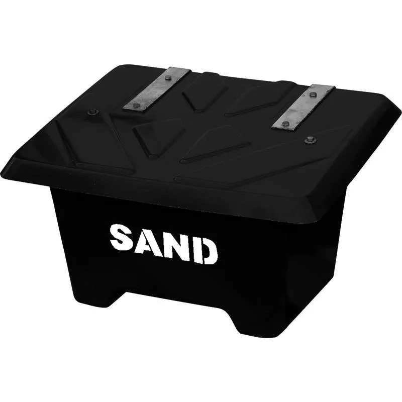 SANDBEHÅLLARE SVART 65L