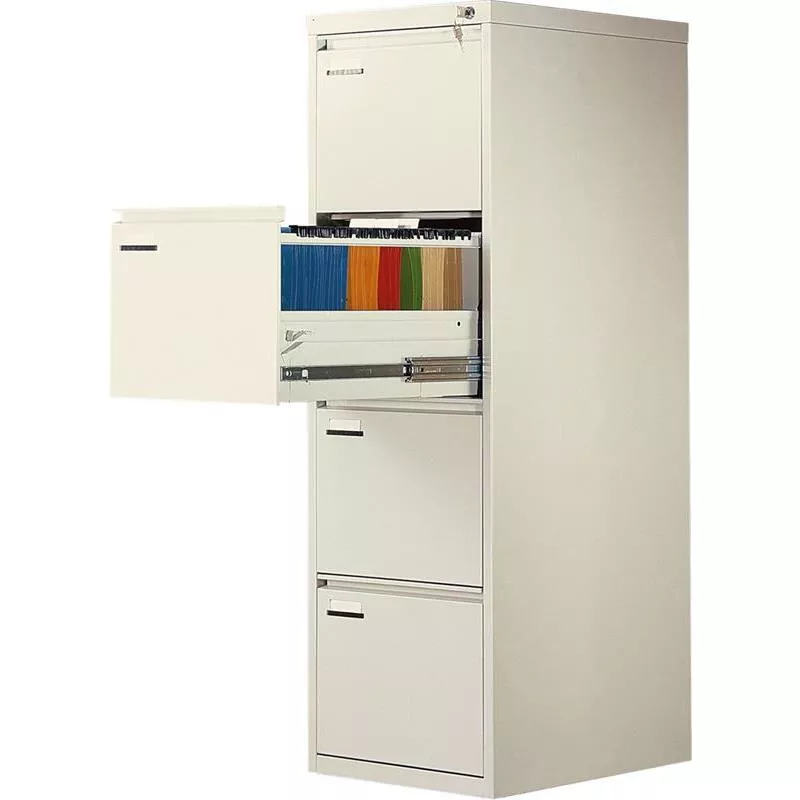 SKÅP FÖR HÄNGMAPPAR 4 LÅDOR A4