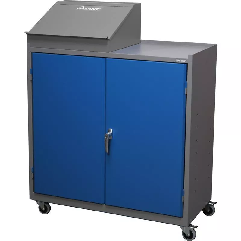 SKRIVPULPET GRÅ RAL7037 B490XD