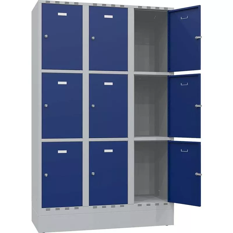 SOCKEL KLÄD&SMÅFACKSKÅP GRÅ