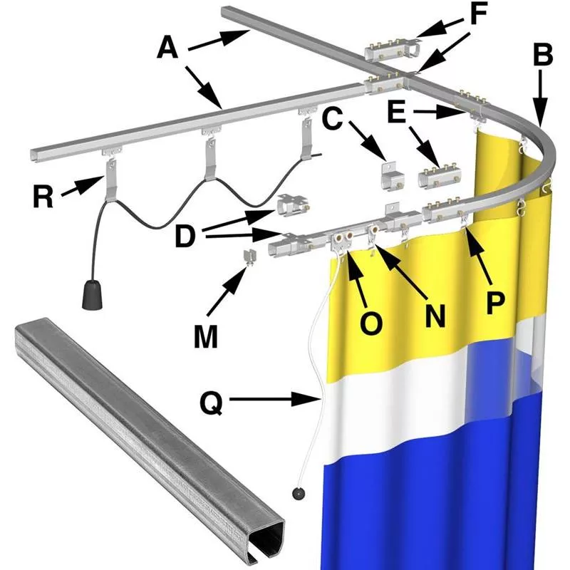 TAKKONSOL FÖR LÖPSKENA C100