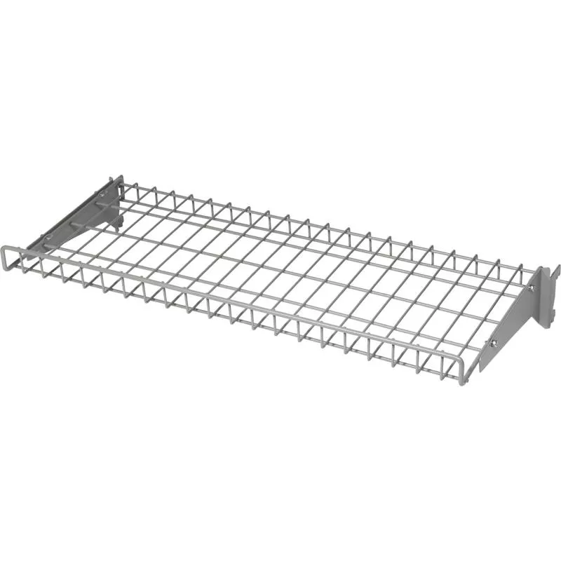 TRÅDHYLLPLAN GRÅ RAL7037 C/C