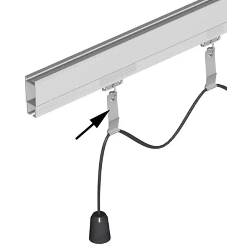 UPPHÄNGNINGSSTROPP GRÅ L=250MM