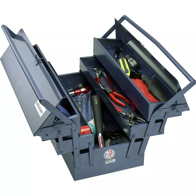 VERKTYGSLÅDA 612-5 PLÅT MED