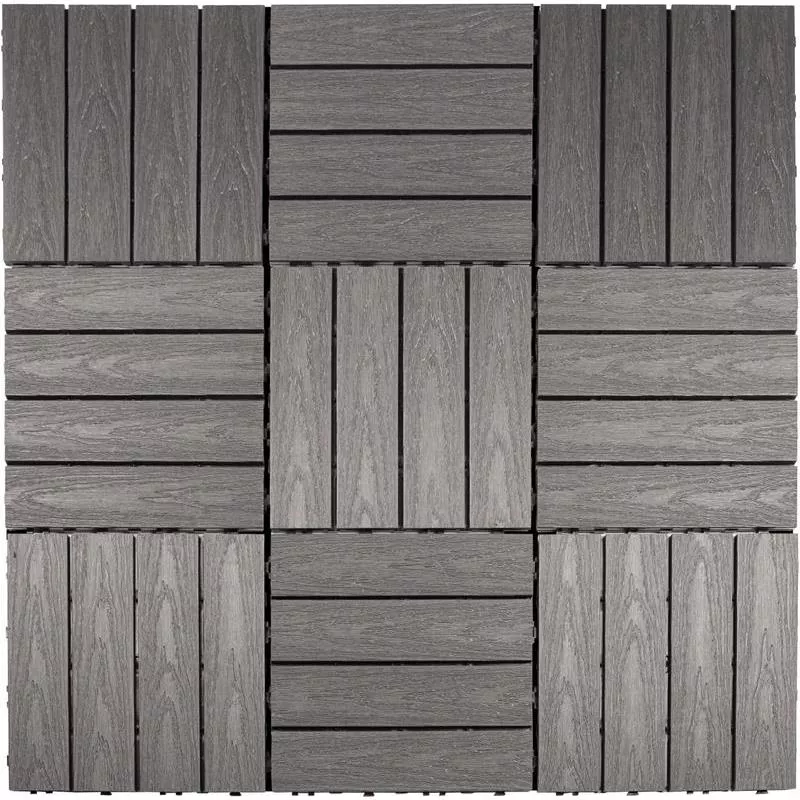 Golvplatta träkomposit