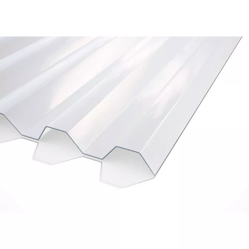 Korrugerat plasttak