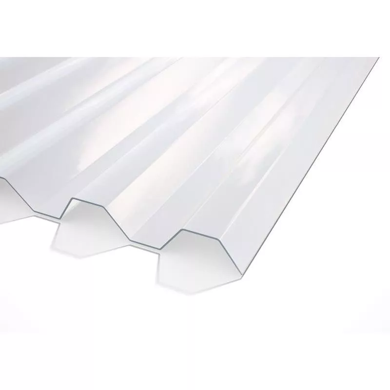 Plasttak korrugerad