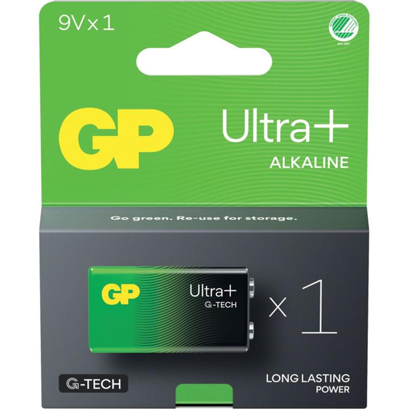 Alkaliskt Batteri 9V