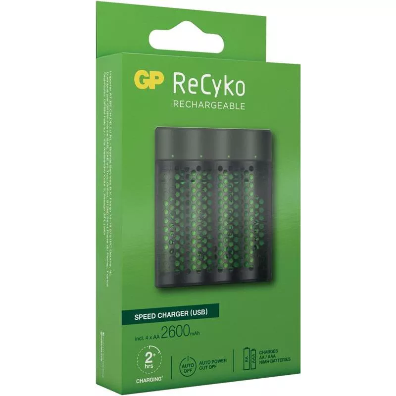 BATTERI L.RECYKO SPEED 4XAA 2600MAH