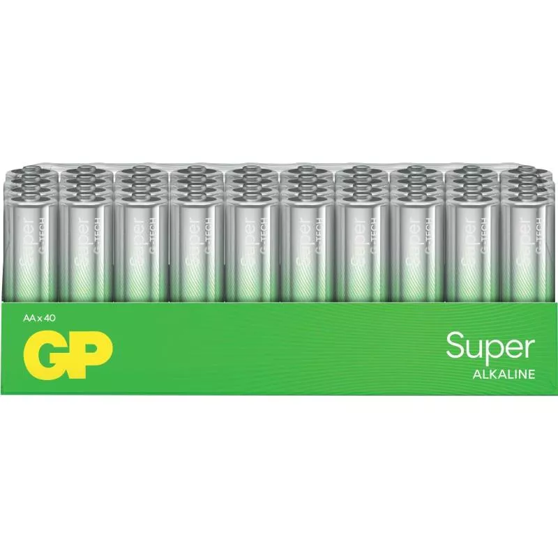 BATTERI SUPER AA/LR6 40ST
