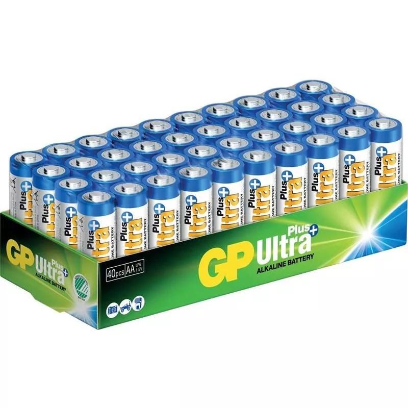 BATTERI ULTRA PLUS LR6/AA 40ST