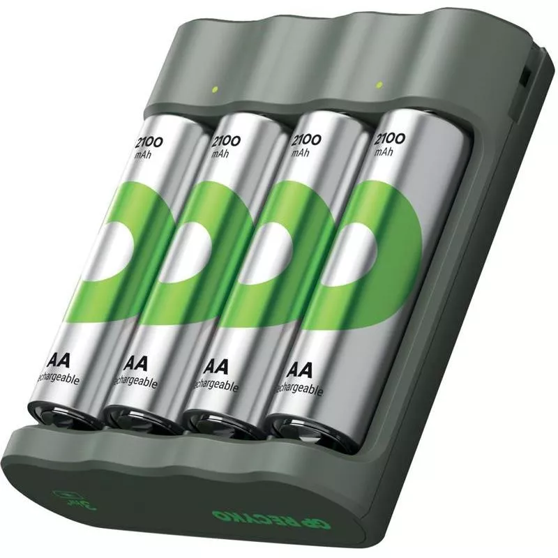 BATTERILADDARE RECYKO 4XAA