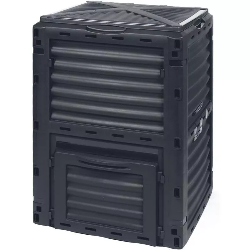 TRÄDGÅRDSKOMPOST GARDEN EASY SVART 300L