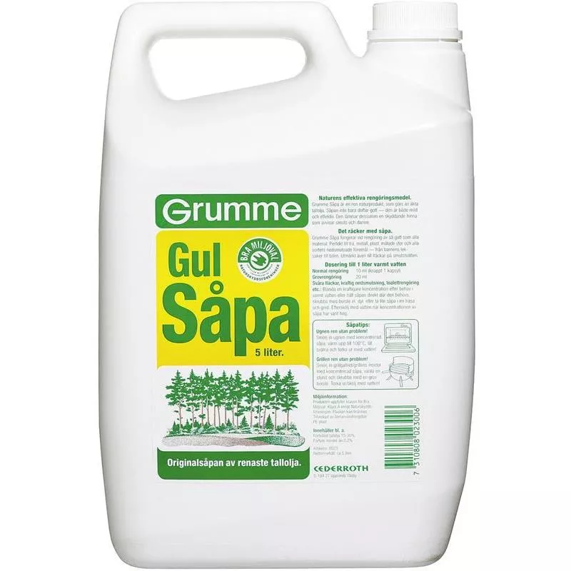 GRÖNSÅPA GRUMME FLYTANDE 5L