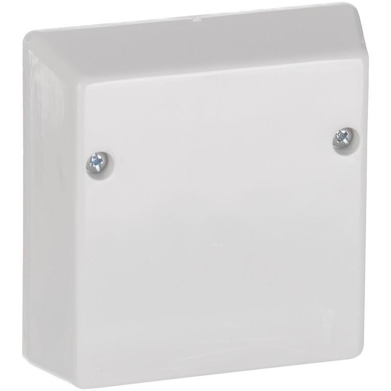 ANSLUTNINGSDOSA GRUNDA VIT INFÄLLD