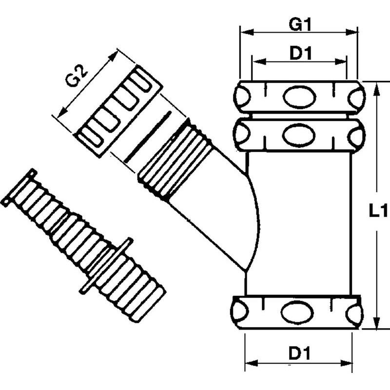 DISK/TVÄTTANSLUTNING GRUNDA 40MM