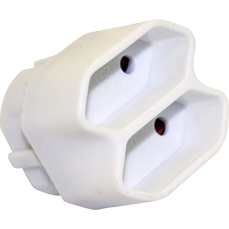 GRENPROPP 2-VÄGS GRUNDA EUROPA VIT