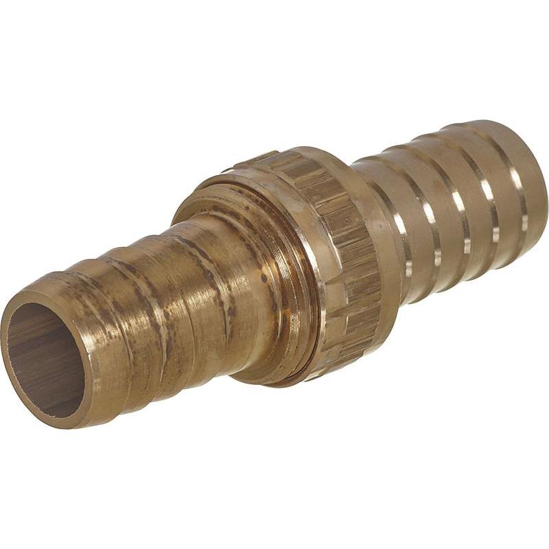 SLANGKOPPLING GRUNDA DUBBEL MÄSSING