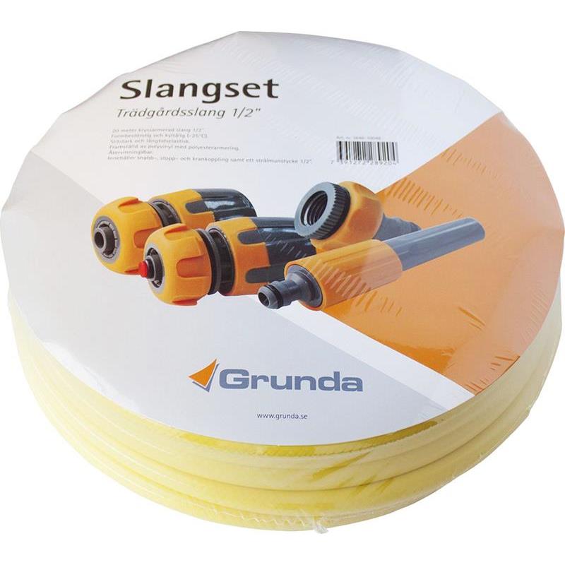 SLANGSET MED KOPPLINGAR OCH