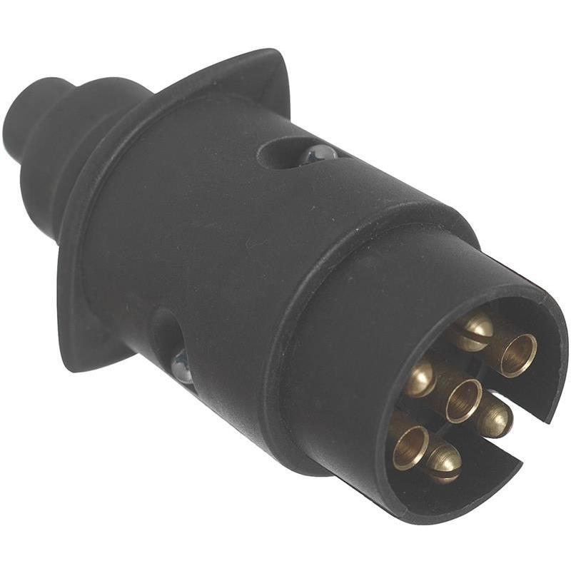 SLÄPVAGNSKONTAKT HANE 7-POL GRUNDA