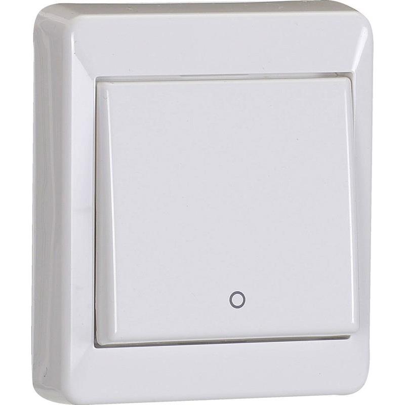 STRÖMBRYTARE 2-POLIG TRAPP ELKO