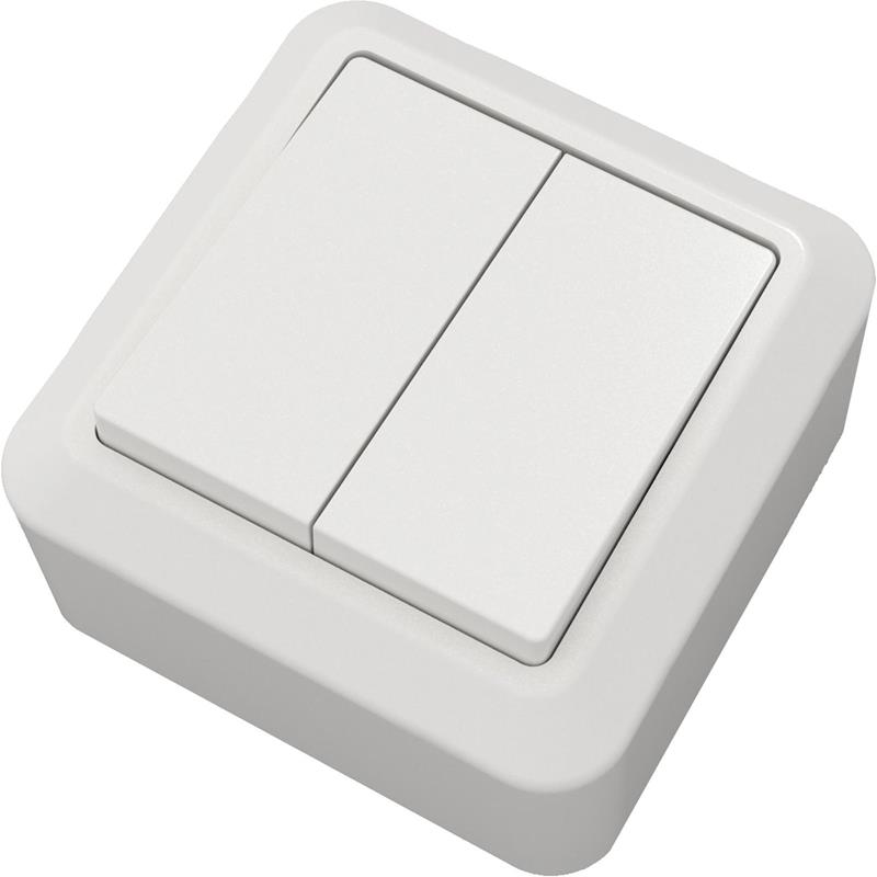 STRÖMBRYTARE UTANPÅLIGGANDE KRON