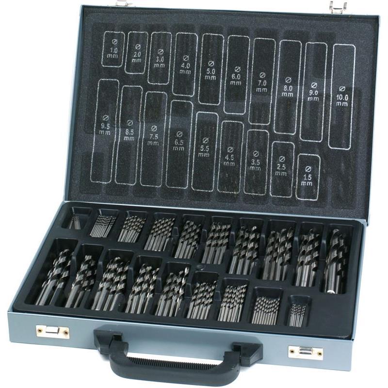 BORRSATS HSS-G DIN 338 STEG 1-10MM