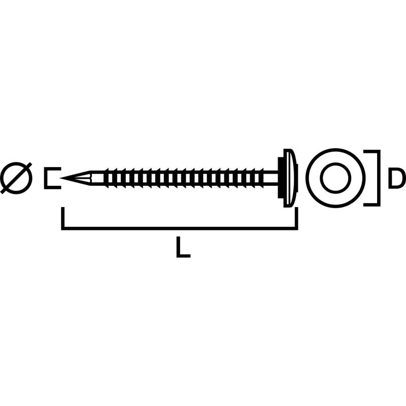 KLOCKSPIK ROSTFRI A4