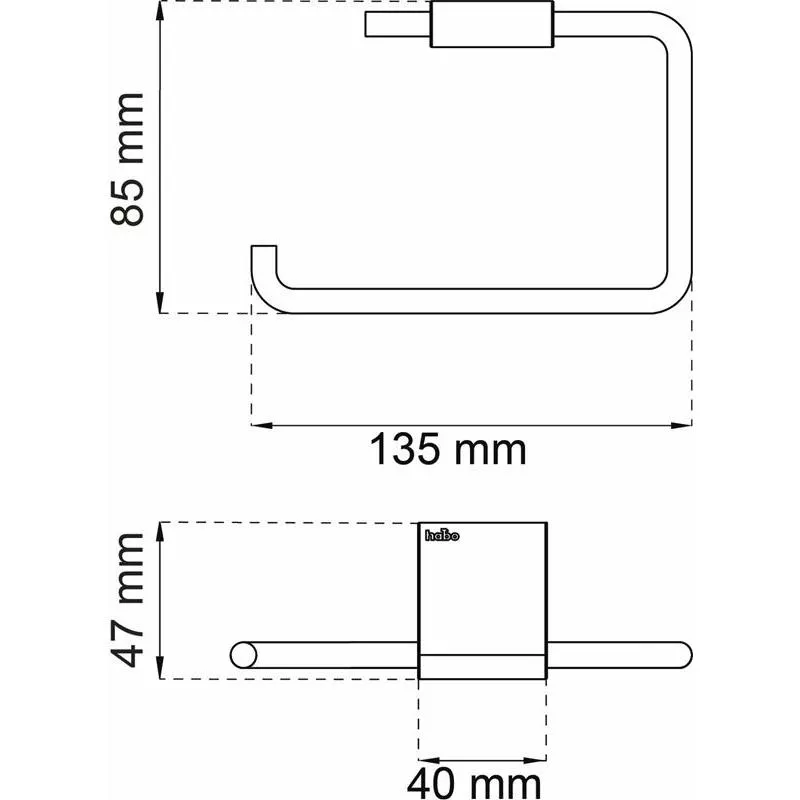 Toalettpappershållare