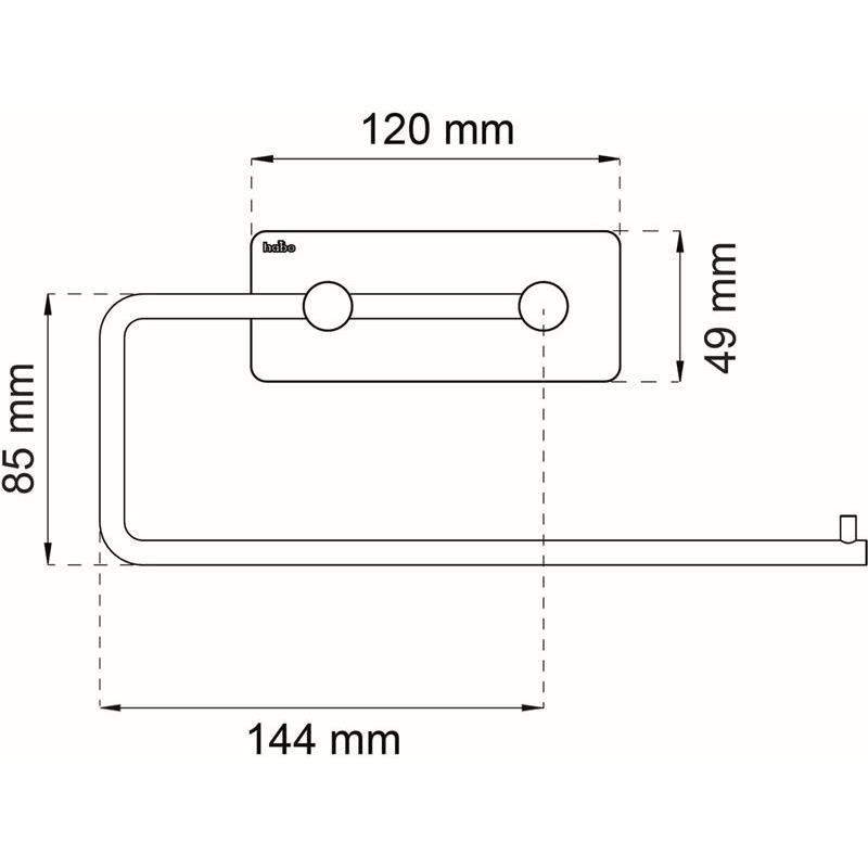 Toalettpappershållare