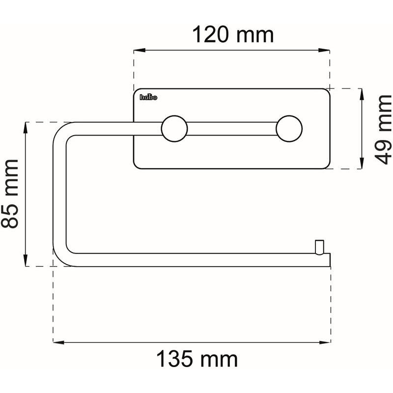 Toalettpappershållare