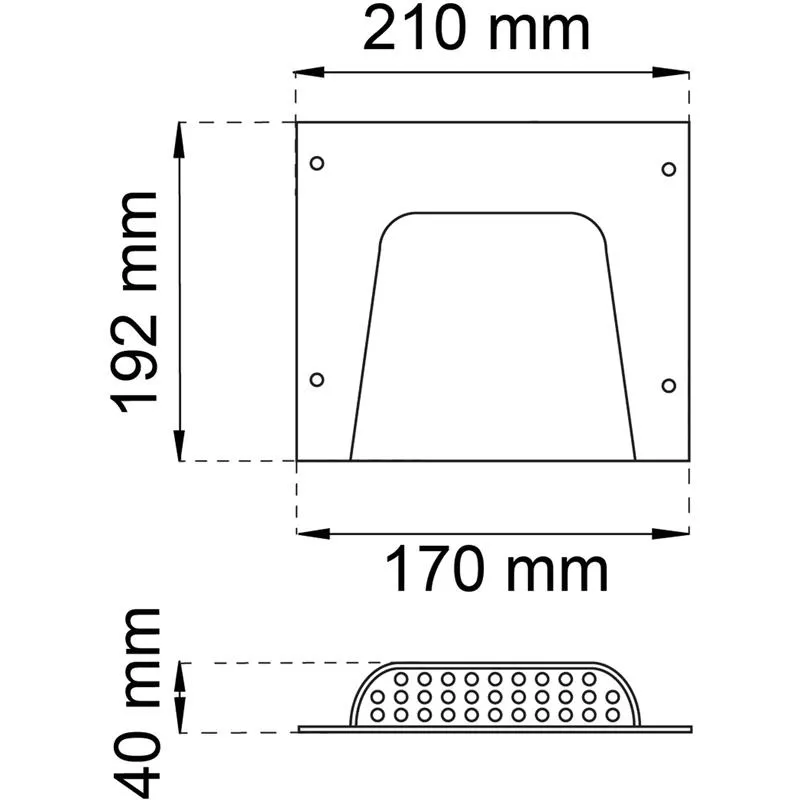 Ventilationsbeslag