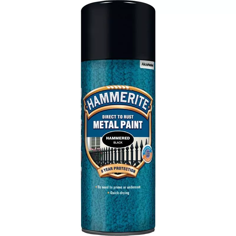 HAMMARLACK SPRAY SVART 400ML