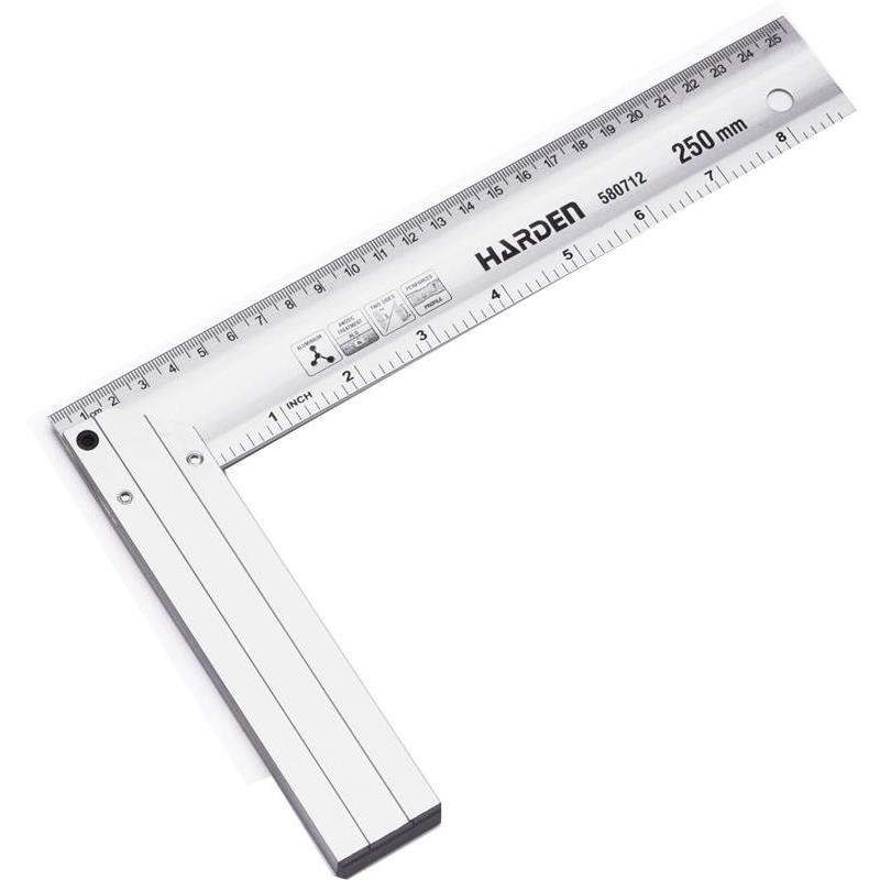 ALUMINIUMVINKEL HARDEN 250MM