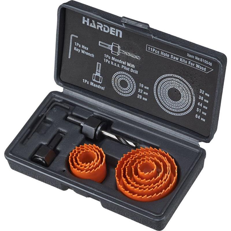 HÅLSÅGSATS HARDEN 11 DELAR