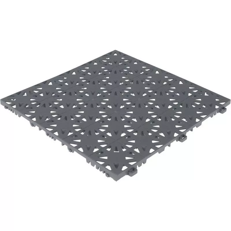 GOLVPLATTA HESTRA MÖRKGRÅ 30X30CM