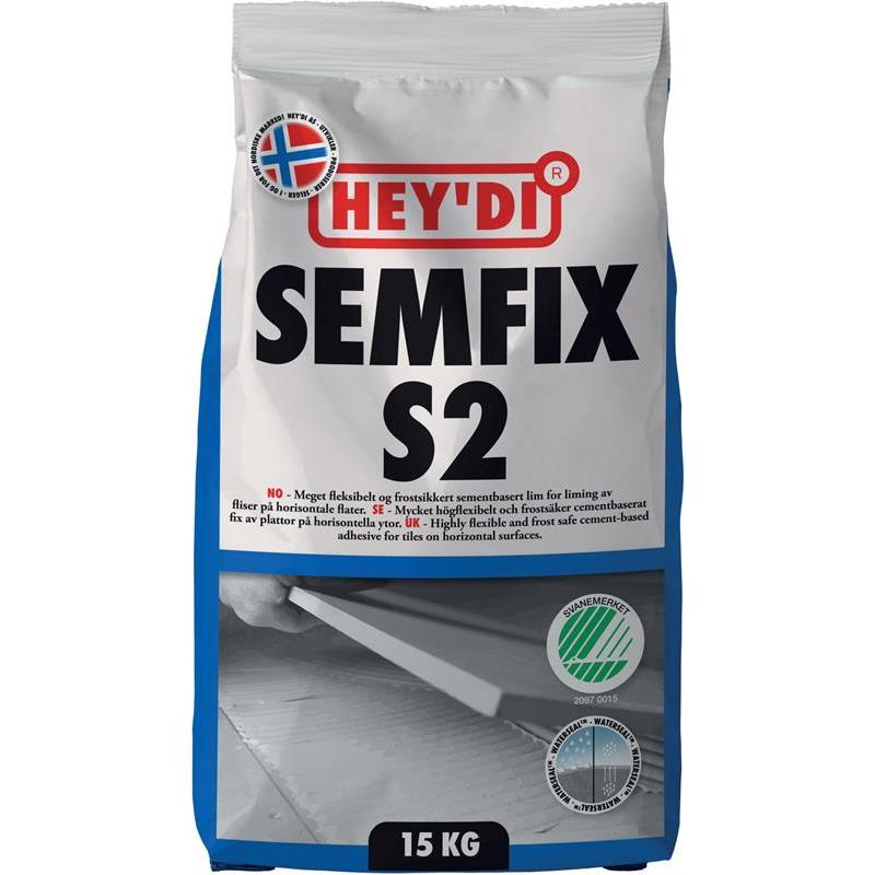 FÄSTMASSA SEMFIX S2 15KG