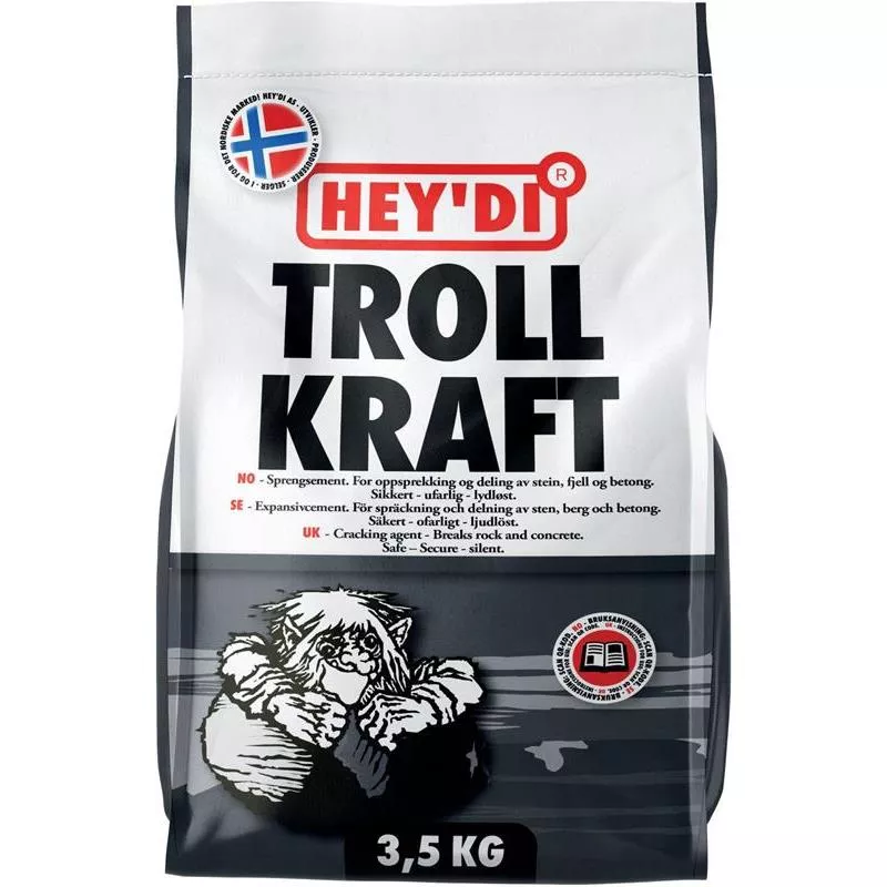SPRÄNGCEMENT TROLLKRAFT 3,5KG