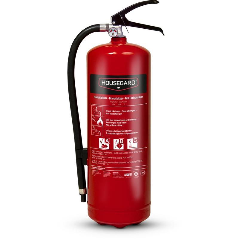 Brandsläckare pulver