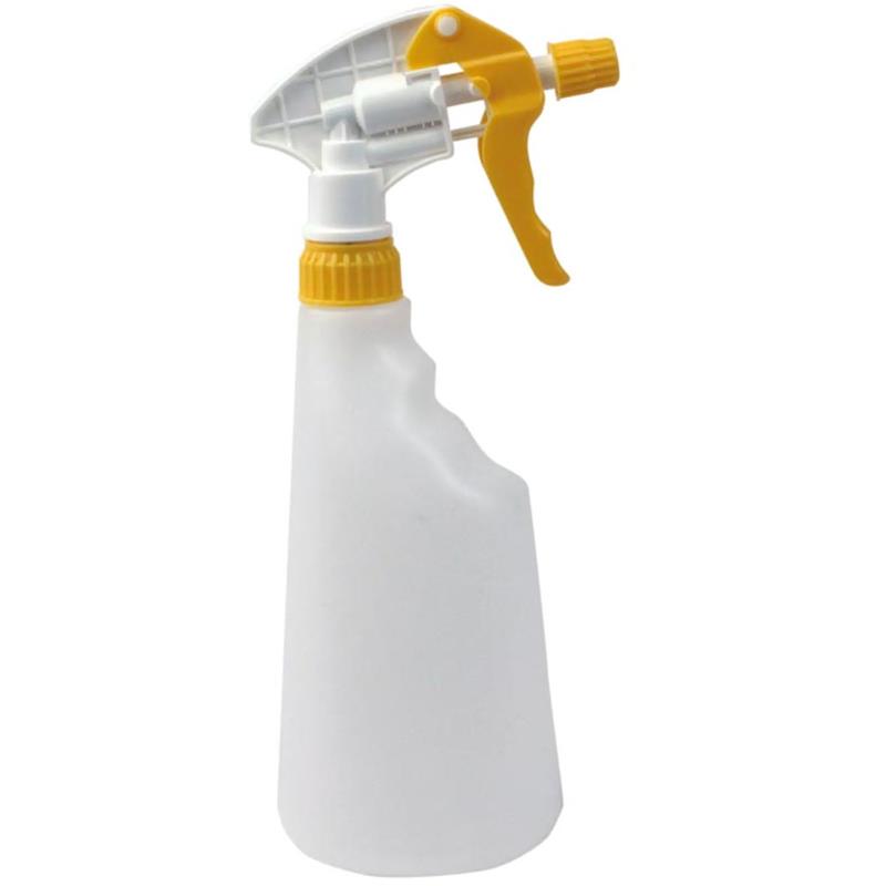 SPRAYFLASKA HYGIENTEKNIK GUL 600ML